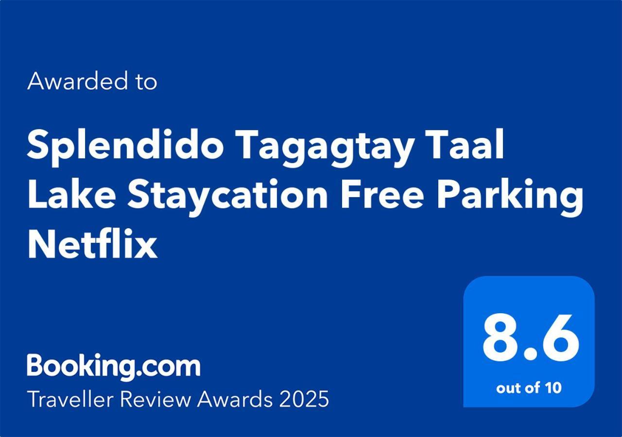 Splendido Tagagtay Taal Lake Staycation Free Parking Netflix No Free Pool Tagaytay City Exteriör bild